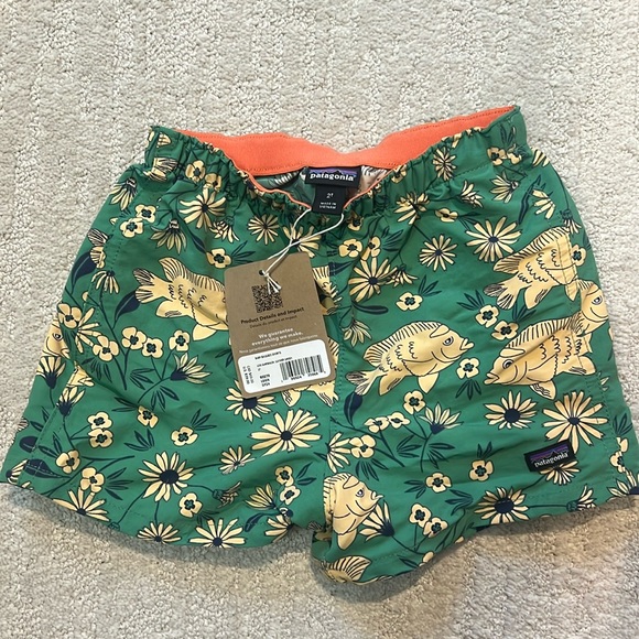 Patagonia Baby Baggies Shorts 2T - Picture 1 of 2